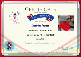 Certificate Preview