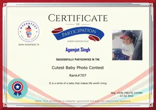 Certificate Preview
