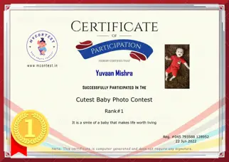 Certificate Preview