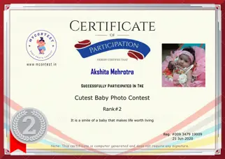 Certificate Preview