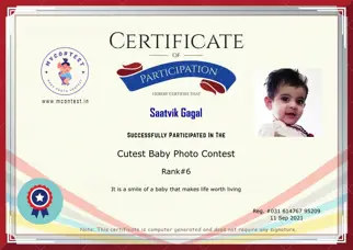 Certificate Preview