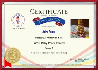 Certificate Preview