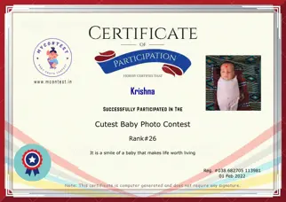 Certificate Preview