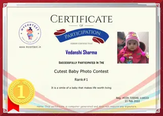 Certificate Preview
