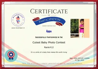 Certificate Preview