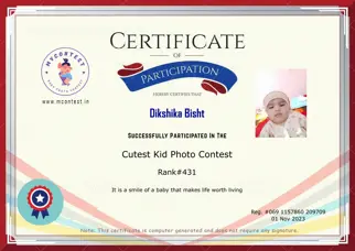 Certificate Preview