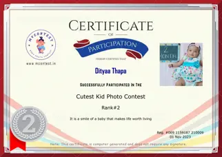 Certificate Preview