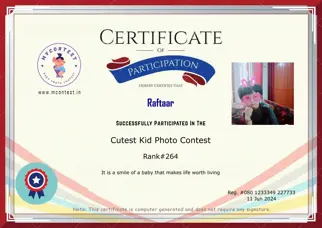 Certificate Preview