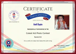 Certificate Preview