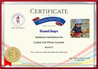 Certificate Preview