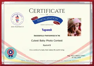 Certificate Preview