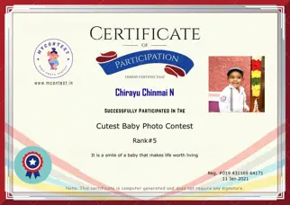 Certificate Preview