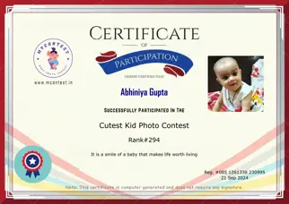 Certificate Preview