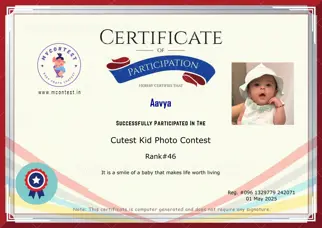 Certificate Preview