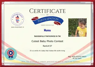 Certificate Preview