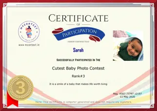 Certificate Preview