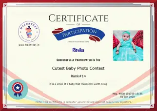 Certificate Preview