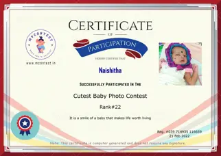 Certificate Preview