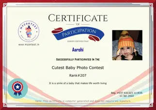 Certificate Preview