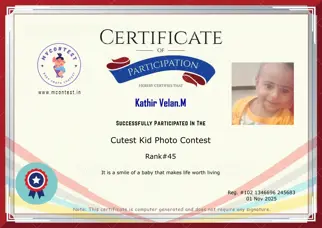 Certificate Preview