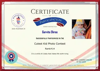 Certificate Preview