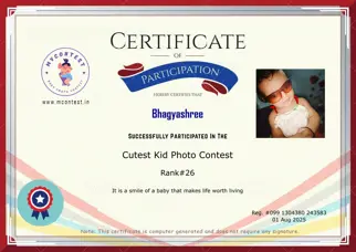 Certificate Preview