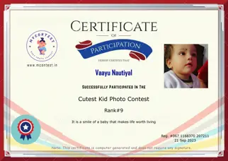 Certificate Preview
