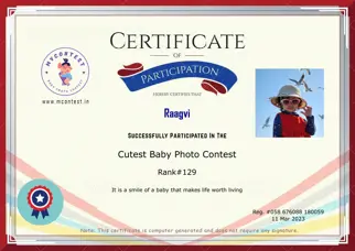 Certificate Preview