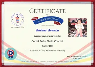 Certificate Preview