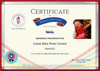Certificate Preview