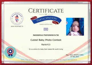 Certificate Preview