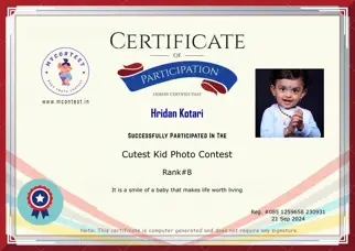 Certificate Preview