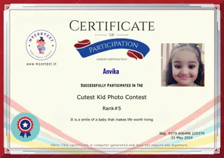 Certificate Preview