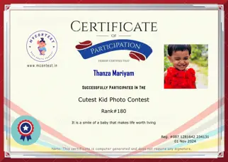 Certificate Preview