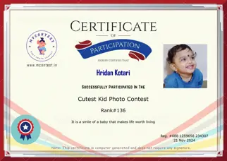 Certificate Preview