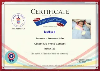 Certificate Preview