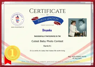 Certificate Preview