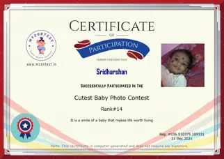 Certificate Preview