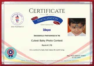 Certificate Preview