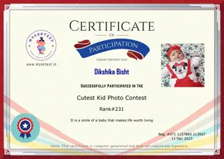 Certificate Preview