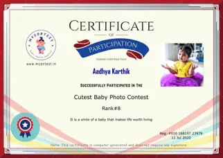 Certificate Preview
