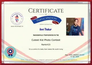 Certificate Preview