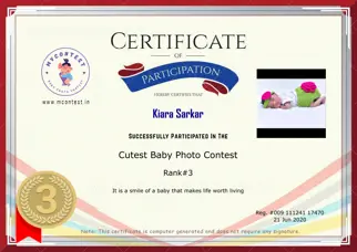 Certificate Preview