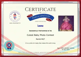 Certificate Preview