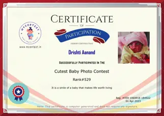 Certificate Preview