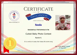 Certificate Preview