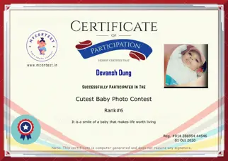 Certificate Preview