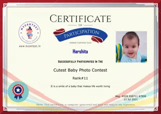 Certificate Preview