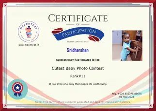 Certificate Preview
