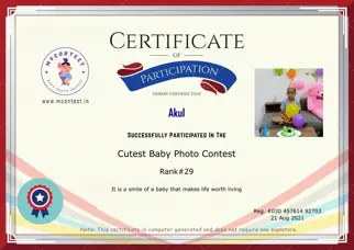 Certificate Preview